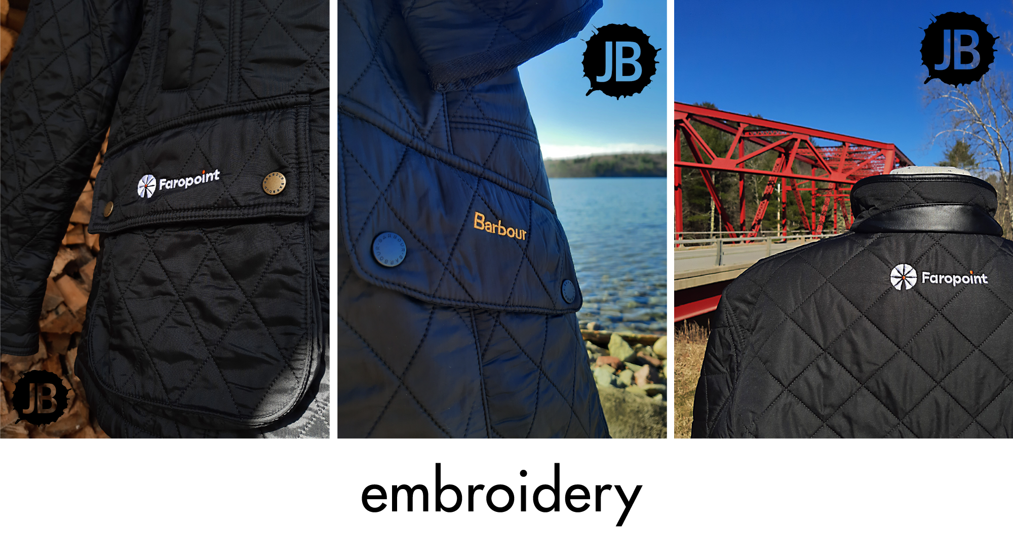 Outerwear embroidery example 7