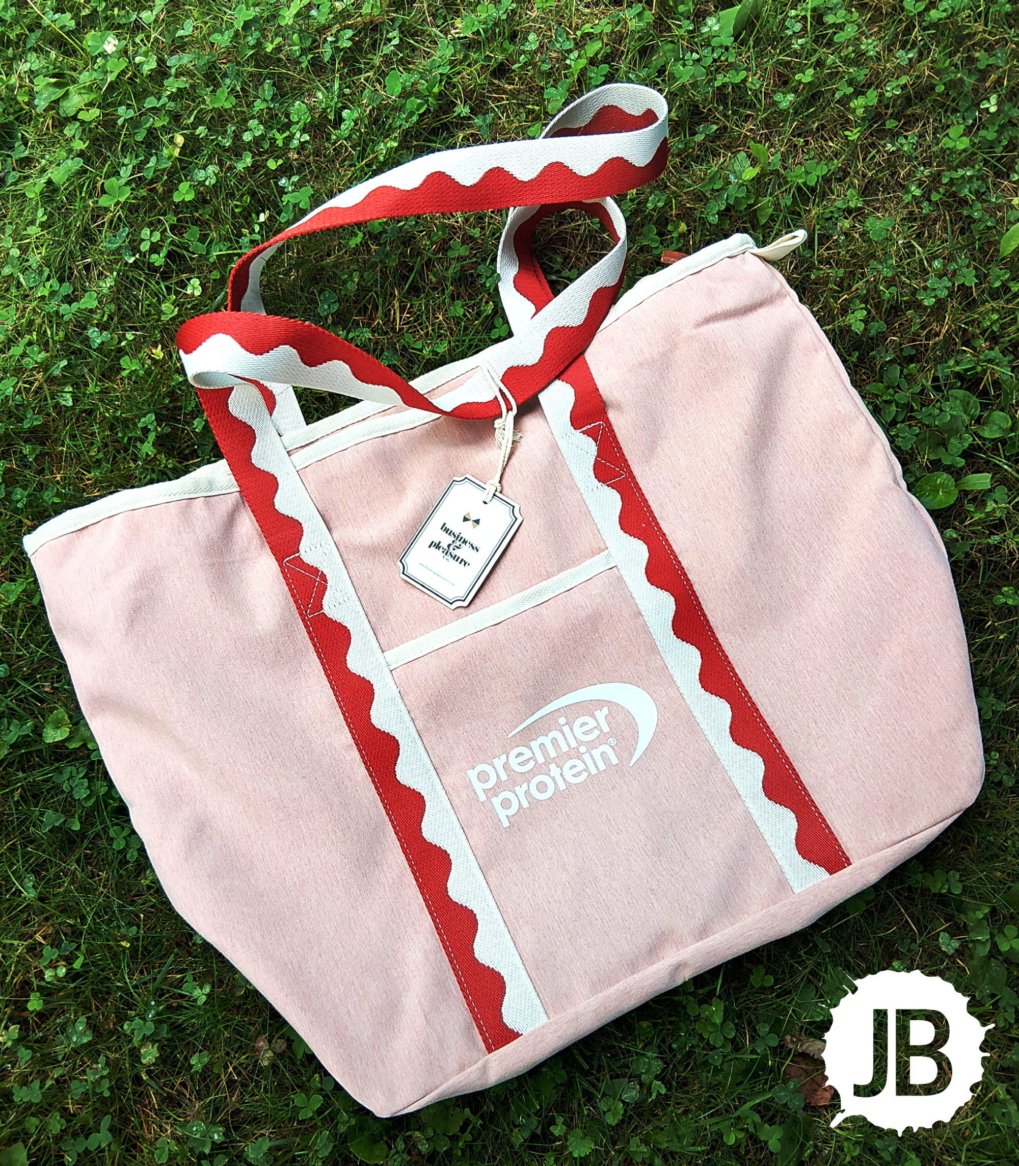 Custom printed tote bag for Premier Protein in New York City by JB Screen Printing and Embroidery